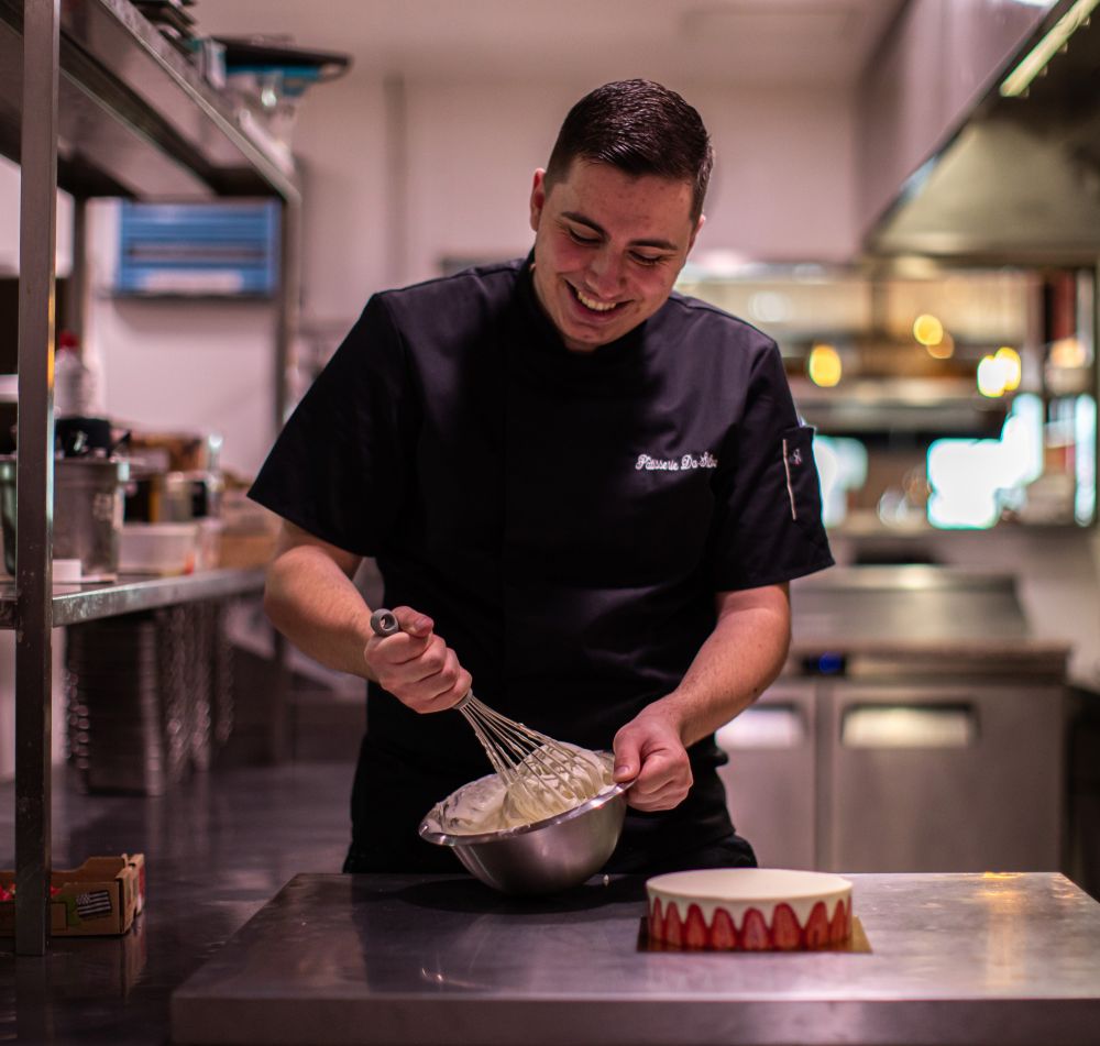 Victor Da Silva, pâtissier à Guipavas près de Brest