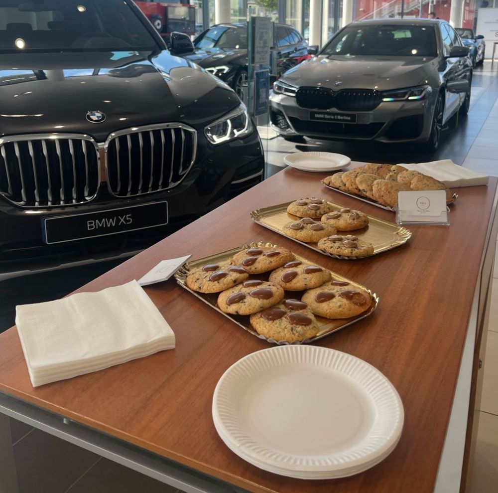 Prestation de pâtissier pour un concessionnaire automobile à Brest, Finistère